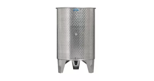Bortartály inox 500L 2db csappal Zottel