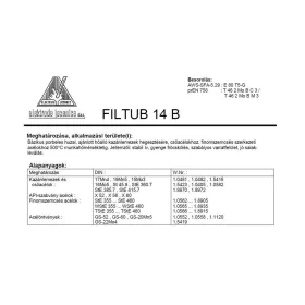 FILTUB 14 B 1.2 mm