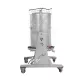 Prés INOX rozsdamentes víznyomásos hidroprés 160L Zottel