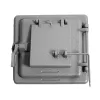 Tűztérajtó DT-130HL 220x220 (lepkés)