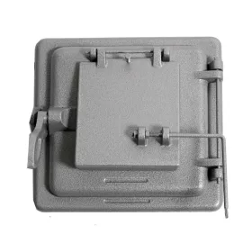 Tűztérajtó DT-130HL 220x220 (lepkés)