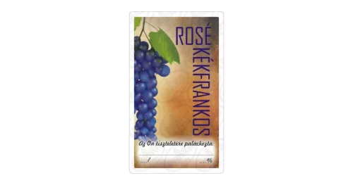 Matrica rose kékfrankos 50db/csom