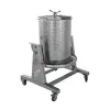 Prés INOX rozsdamentes víznyomásos hidroprés 250L Zottel