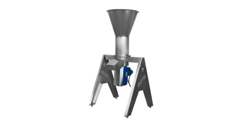Gyümölcsmalom/ zúzó INOX motoros 220v 2,2kW Zottel