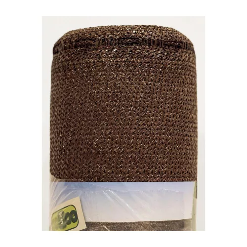 Árnyékoló háló RECYNET gomblyukakkal 1.5x10m barna 120g/m2 2021535