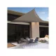 Árnyékoló poliészter barna háromszög 3.6x3.6x3.6m 165g/m2 2012350 - Napvitorla