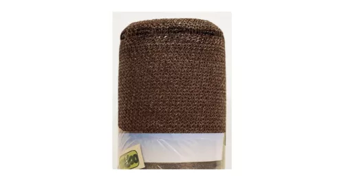 Árnyékoló háló RECYNET gomblyukakkal 2x50m barna 120g/m2 2021523