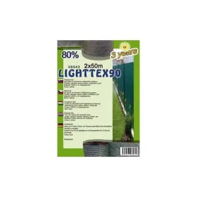 Árnyékoló háló Lighttex 2x50m zöld 80% 90g/m2 28543