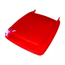 Kukafedél 240 L kukához PIROS