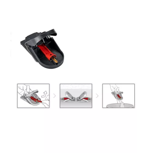Egérfogó SUPER CAT Swiss Inno  (2db/csom) PRO (piros)