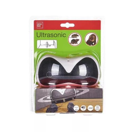 Ultrahangos rágcsálóriasztó SUPER CAT Swiss Inno 30m2
