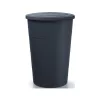 Esővízgyűjtő tartály csappal 160L SMOOTH antracit