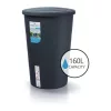 Esővízgyűjtő tartály csappal 160L SMOOTH antracit