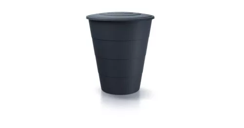 Esővízgyűjtő tartály csappal 210L SMOOTH antracit