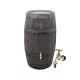Esővízgyűjtő tartály réz csappal 250L BARRIQUE barna