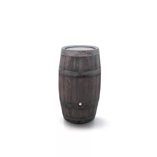 Esővízgyűjtő tartály réz csappal 250L BARRIQUE barna