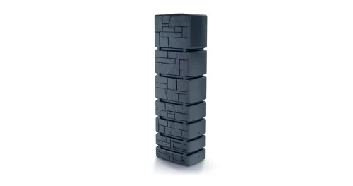 Esővízgyűjtő tartály csappal 350L TOWER STONE antracit