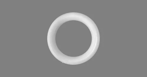 Függönykarika műanyag 30mm fehér 10db