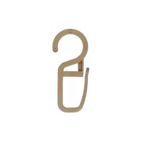 Függönyhorog drapp 20 db