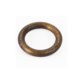 Függöny karika fa dió 10 db-os