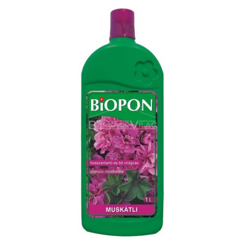 Tápoldat Biopon muskátli 0,5L