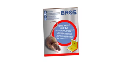 Egérfogó ragasztós lap mogyoró aromával Bros