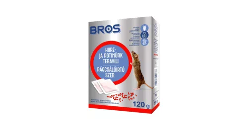 Rágcsálóirtó granulátum Bros 140 g