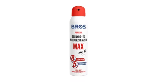 Szúnyog- és kullancsriasztó aeroszol, 90 ml, Bros Max