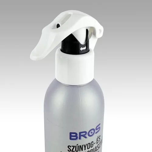 Szúnyog- és kullancsriasztó szórófejes, pumpás folyadék 130 ml BROS EAN: 5904517407824