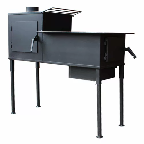 Tűzhely csizma, Csikó tűzhely, Sparhelt, Főzőkályha 7 kW balos