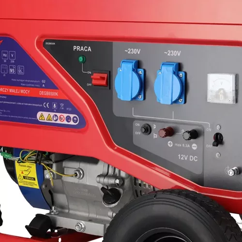 Áramfejlesztő generátor 5 kW DEDRA DEGB6500K