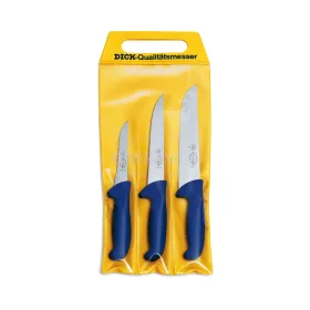 Késkészlet, 3 részes, kék, Dick Ergogrip