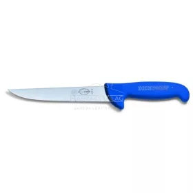 Szúrókés 18cm egyenes, széles, kék, Dick Ergogrip