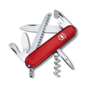 ZSEBKÉS, VICTORINOX SWISS ARMY CAMPER, PIROS