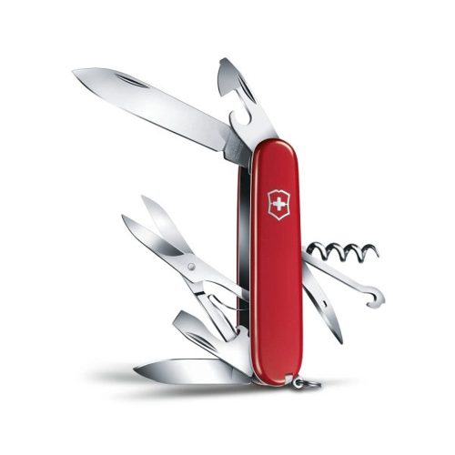 ZSEBKÉS, VICTORINOX SWISS ARMY CLIMBER, PIROS