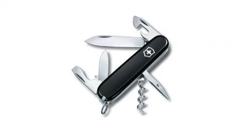 ZSEBKÉS, VICTORINOX SWISS ARMY SPARTAN, FEKETE