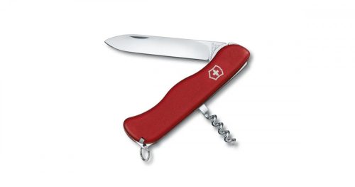 ZSEBKÉS, VICTORINOX SWISS ARMY ALPINEER, PIROS