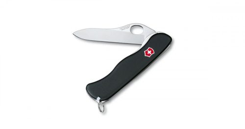 ZSEBKÉS, VICTORINOX SWISS ARMY SENTINEL CLIP, FEKETE