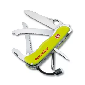 ZSEBKÉS, VICTORINOX SWISS ARMY RESCUE TOOL, NEON SÁRGA