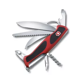 ZSEBKÉS, VICTORINOX SWISS ARMY RANGER 57, PIROS/FEKETE
