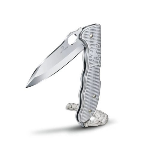 ZSEBKÉS, VICTORINOX SWISS ARMY HUNTER PRO, EGYKEZES NYITÁSSAL, ALOX, EZÜST
