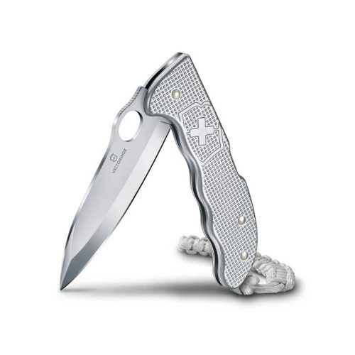 ZSEBKÉS, VICTORINOX SWISS ARMY HUNTER PRO, EGYKEZES NYITÁSSAL, ALOX, EZÜST