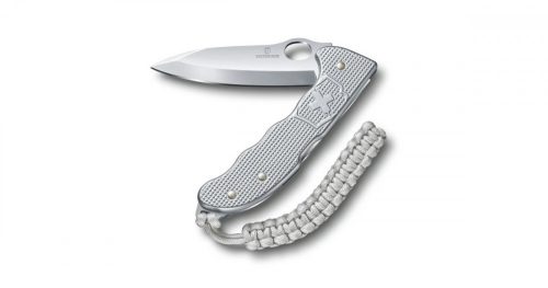 ZSEBKÉS, VICTORINOX SWISS ARMY HUNTER PRO, EGYKEZES NYITÁSSAL, ALOX, EZÜST