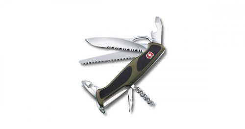 ZSEBKÉS, VICTORINOX SWISS ARMY RANGER 179, ZÖLD/FEKETE