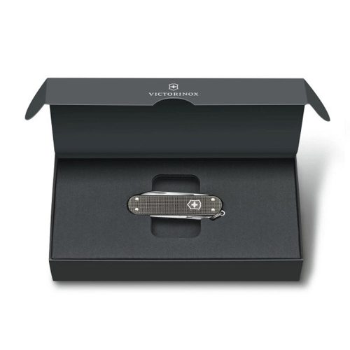 ZSEBKÉS, VICTORINOX SWISS ARMY CLASSIC SD, ALOX, SZÜRKE