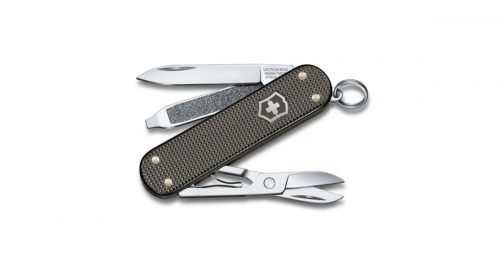 ZSEBKÉS, VICTORINOX SWISS ARMY CLASSIC SD, ALOX, SZÜRKE