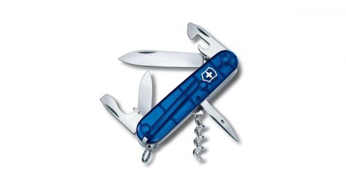 ZSEBKÉS, VICTORINOX SWISS ARMY SPARTAN, ÁTTETSZŐ KÉK
