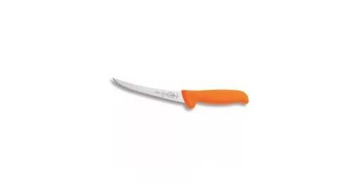 Ívelt csontozókés 15 cm, narancssárga nyéllel Dick