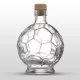 Üveg focilabda 500 ml, dugós