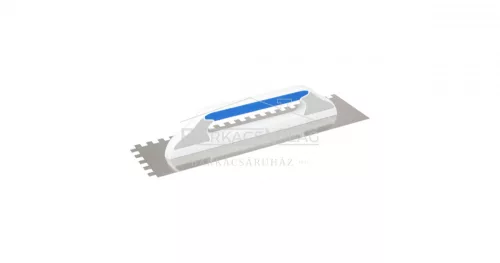 Simító rozsdamentes 130x480 mm fogazás 10x10 mm MASTER LINE